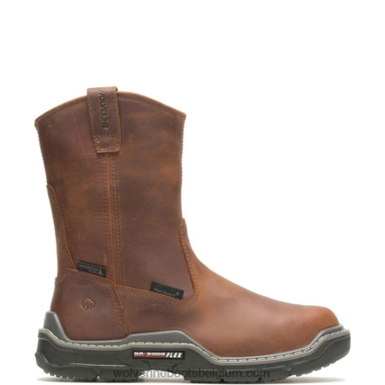 Hommes raider durashocks étanche met-guard wellington FLPHX34 Wolverine arachide