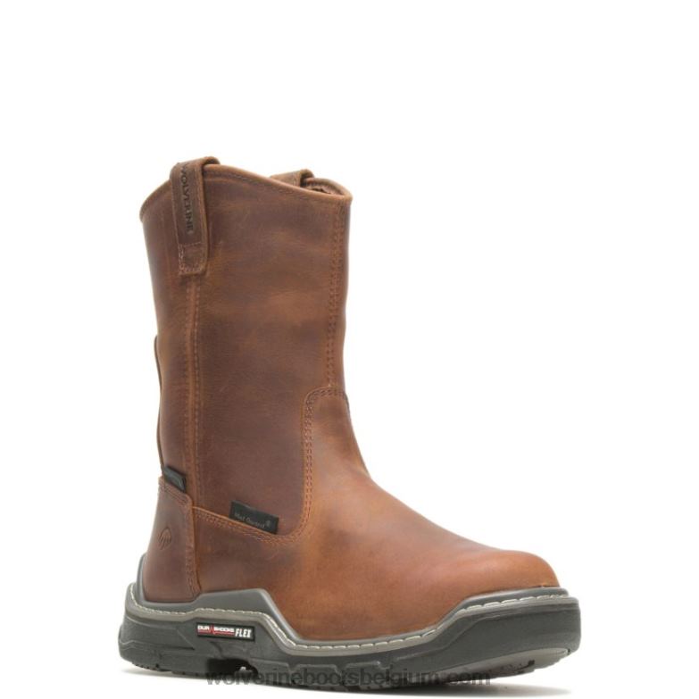 Hommes raider durashocks étanche met-guard wellington FLPHX34 Wolverine arachide