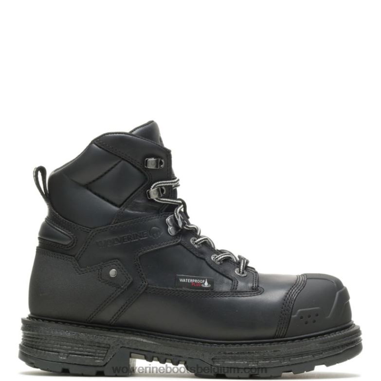 Hommes botte de travail ultra-robuste hellcat ultraspring carbonmax de 6 po FLPHX67 Wolverine noir
