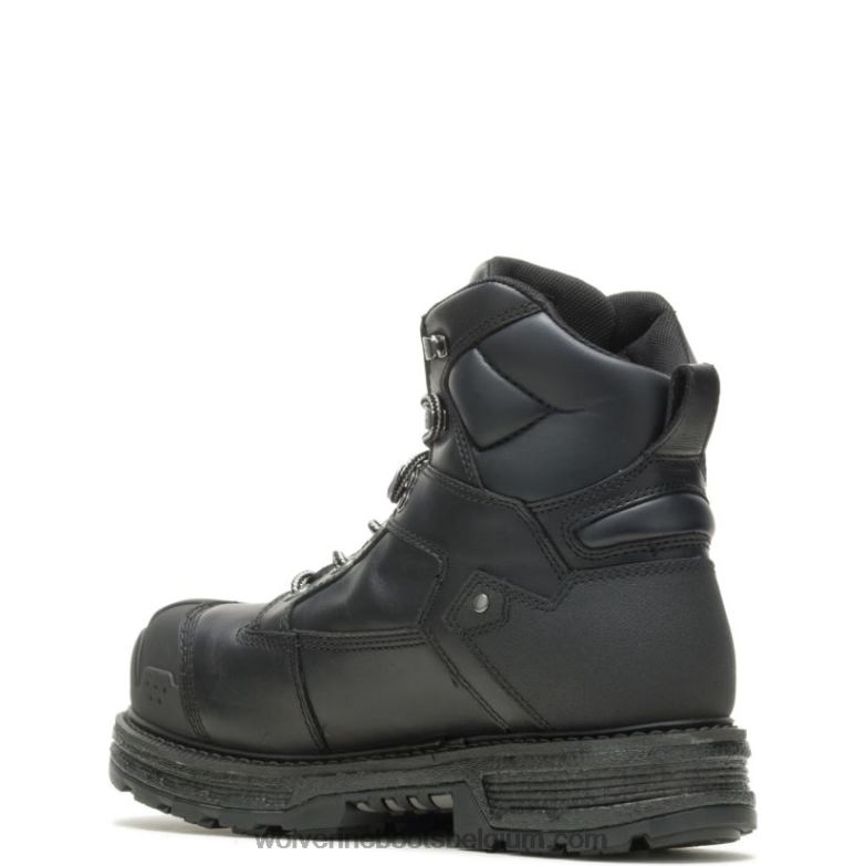 Hommes botte de travail ultra-robuste hellcat ultraspring carbonmax de 6 po FLPHX67 Wolverine noir