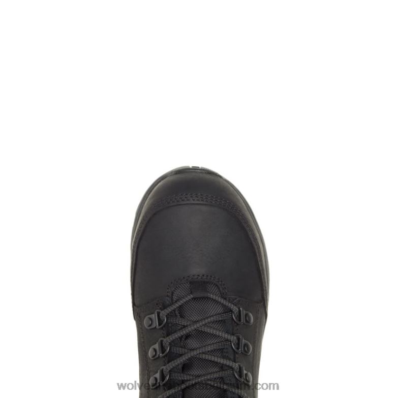 Hommes botte à embout d'acier grayson FLPHX129 Wolverine noir
