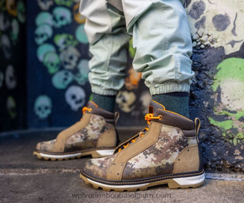 Hommes botte spartiate halo FLPHX154 Wolverine horvath scorpion