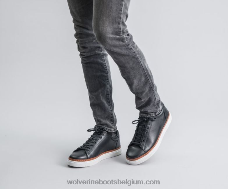 Hommes baskets basses blvd FLPHX173 Wolverine noir