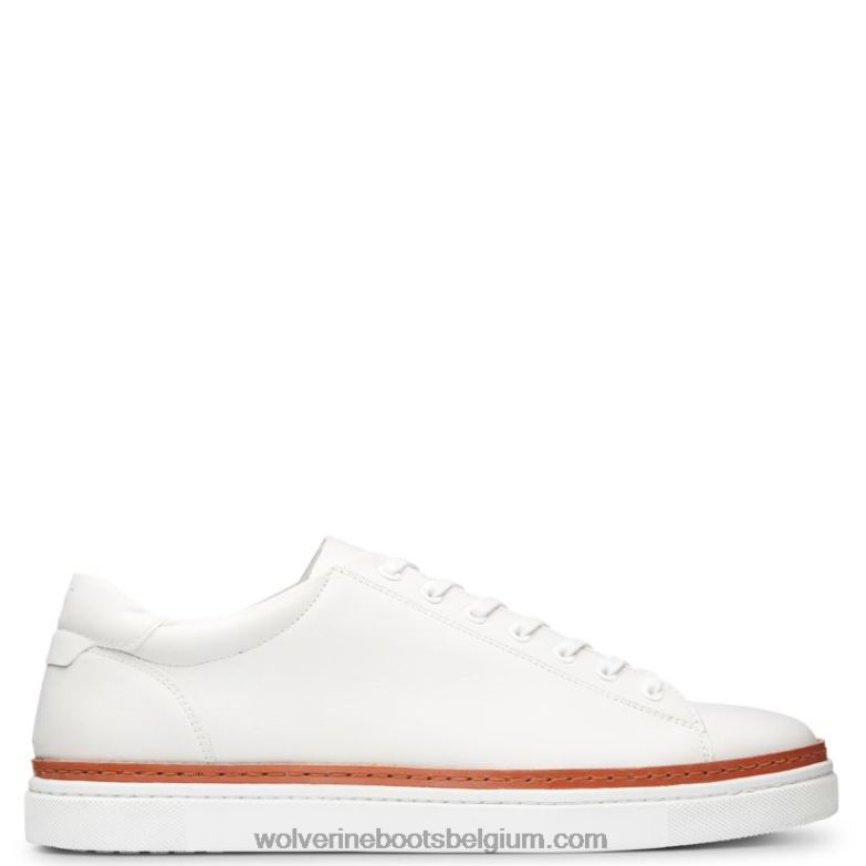 Hommes baskets basses blvd FLPHX178 Wolverine blanc