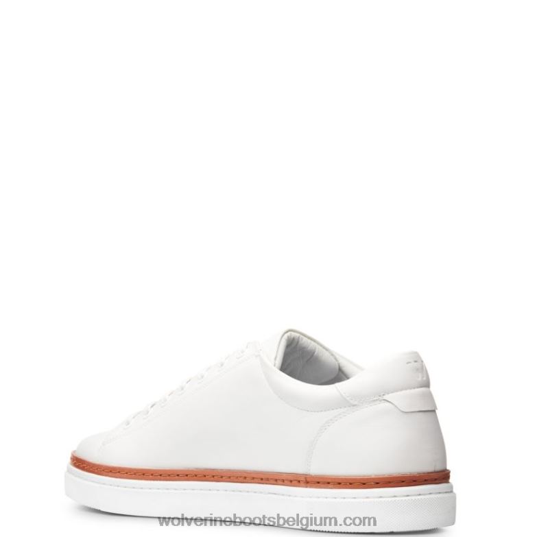 Hommes baskets basses blvd FLPHX178 Wolverine blanc