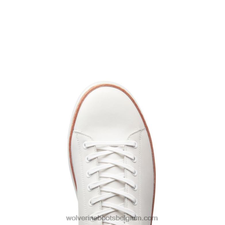 Hommes baskets basses blvd FLPHX178 Wolverine blanc