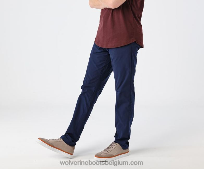 Hommes baskets blvd court FLPHX225 Wolverine cuir gris/daim gris