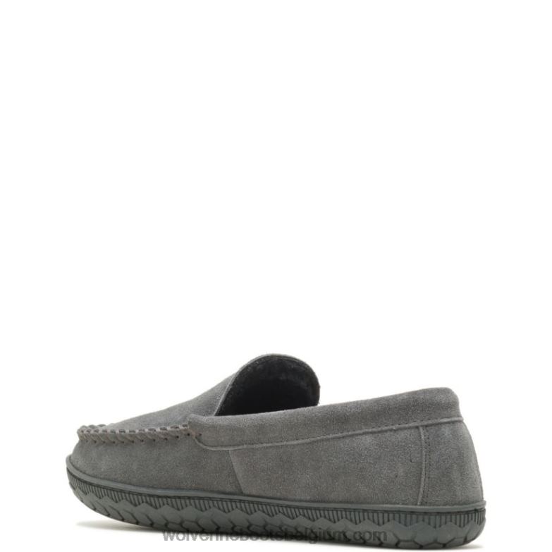Hommes chausson vénitien FLPHX206 Wolverine charbon