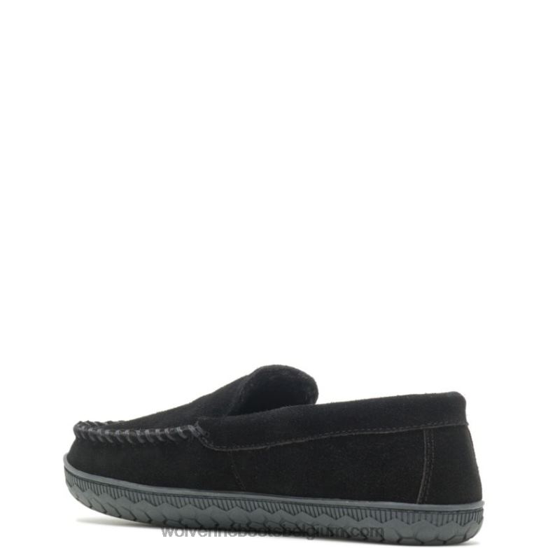 Hommes chausson vénitien FLPHX207 Wolverine noir
