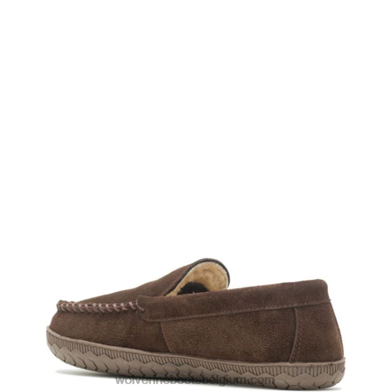 Hommes chausson vénitien FLPHX208 Wolverine brun