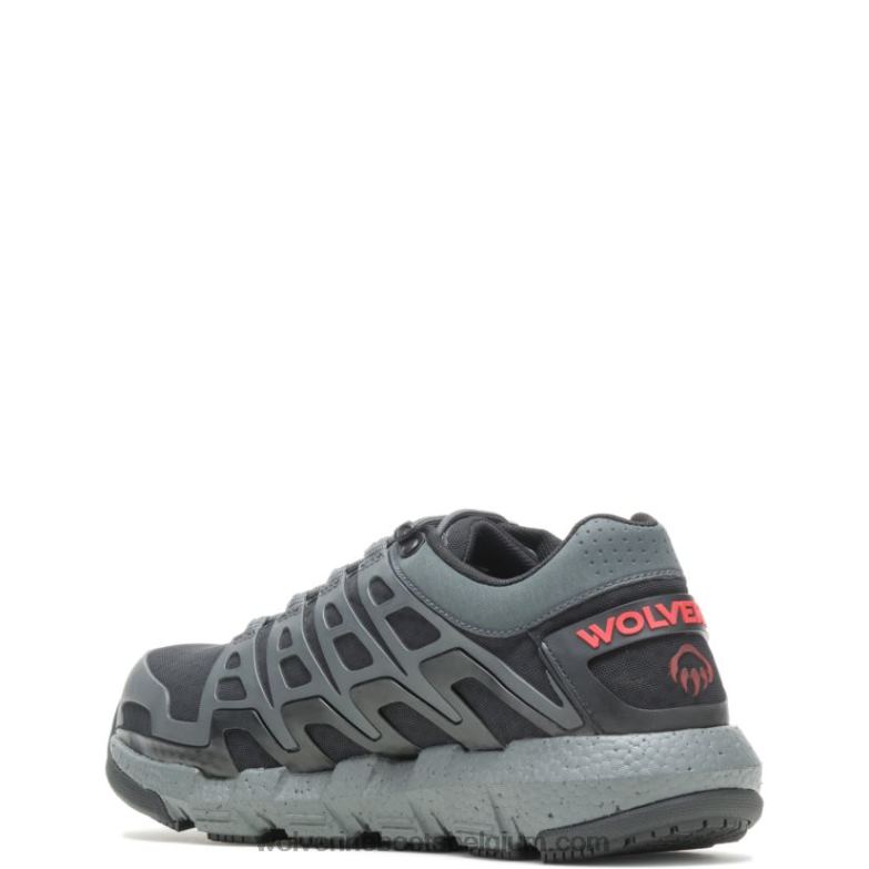 Hommes chaussure rev vent ultraspring durashocks carbonmax FLPHX80 Wolverine charbon