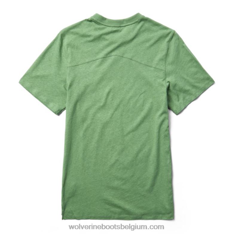 Hommes tee de chanvre FLPHX333 Wolverine sage