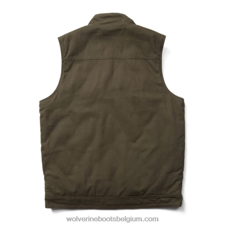 Hommes gilet lockhart FLPHX264 Wolverine olive noire