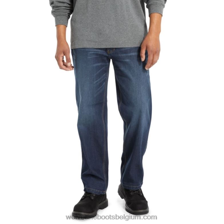 Hommes denim stretch fr FLPHX260 Wolverine rincer laver