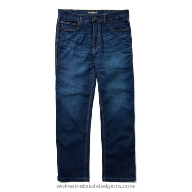 Hommes denim stretch fr FLPHX261 Wolverine jean foncé