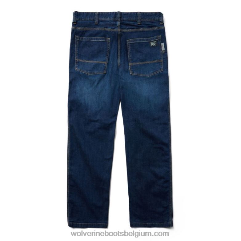 Hommes denim stretch fr FLPHX261 Wolverine jean foncé