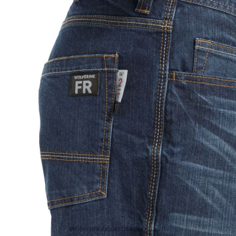 Hommes denim stretch fr FLPHX261 Wolverine jean foncé