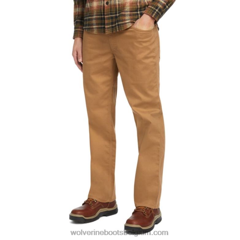Hommes denim stretch fr FLPHX262 Wolverine hickory