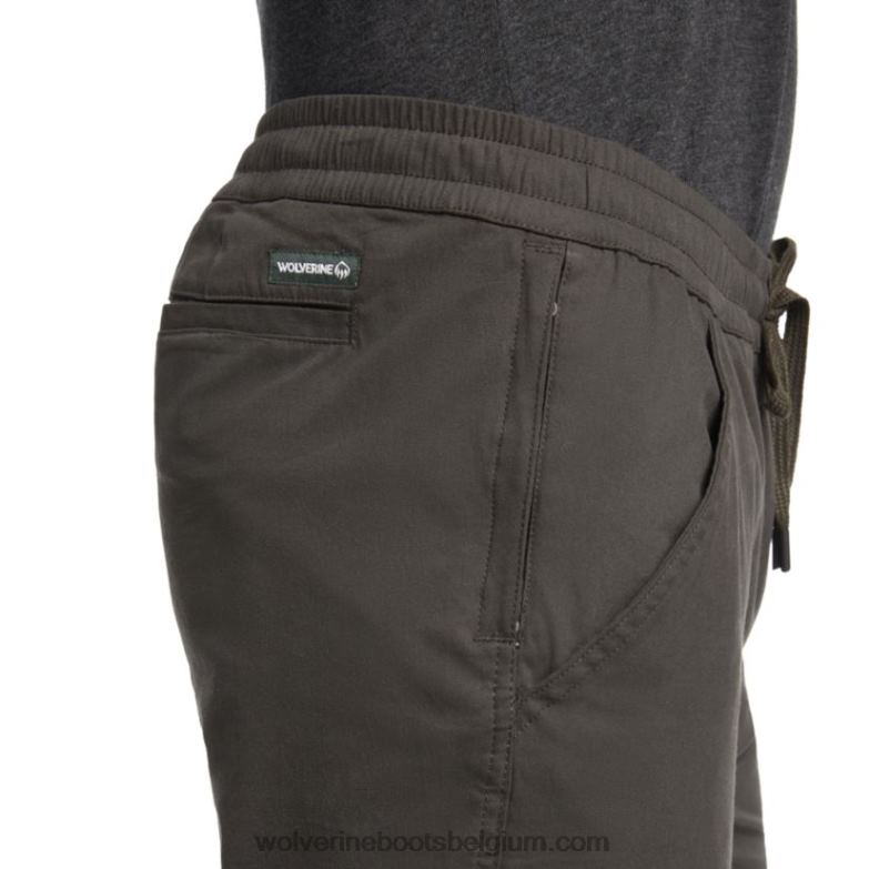 Hommes pantalon actif carbur FLPHX231 Wolverine charbon