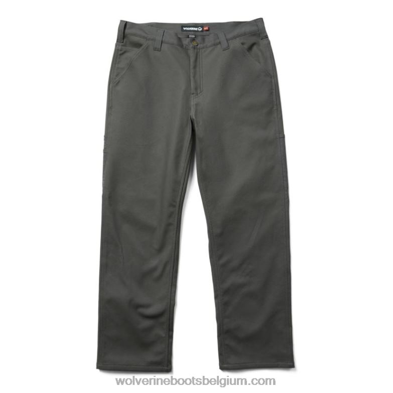 Hommes pantalon duralock steelhead FLPHX322 Wolverine granit