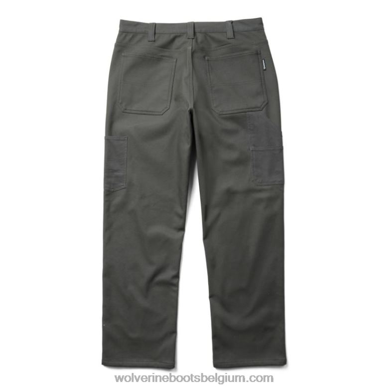 Hommes pantalon duralock steelhead FLPHX322 Wolverine granit