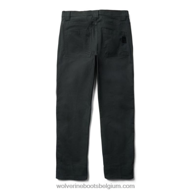 Hommes pantalon gardien 5 poches en coton FLPHX290 Wolverine onyx