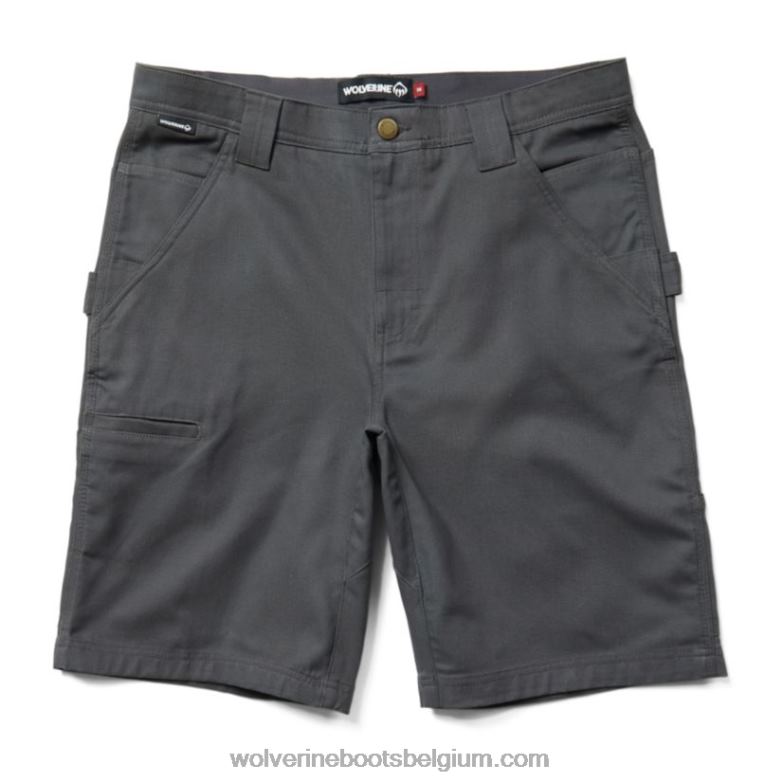 Hommes short de travail en coton Guardian FLPHX325 Wolverine onyx