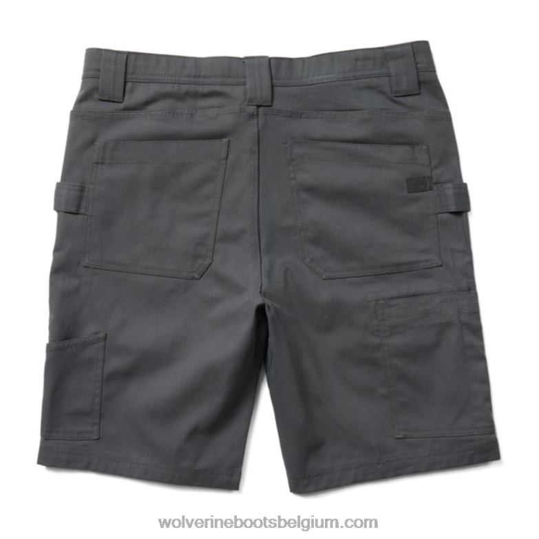 Hommes short de travail en coton Guardian FLPHX325 Wolverine onyx