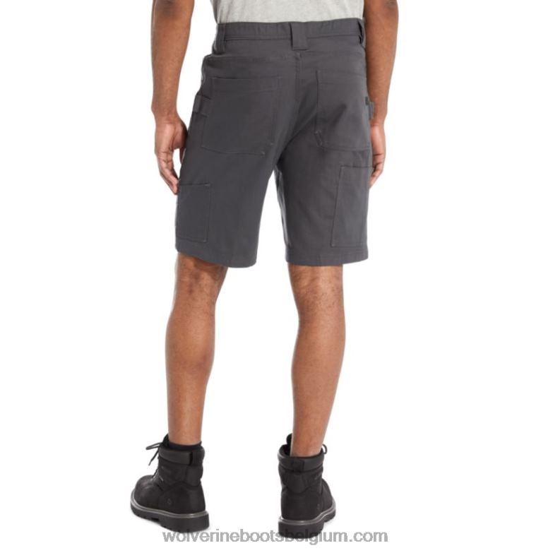 Hommes short de travail en coton Guardian FLPHX325 Wolverine onyx