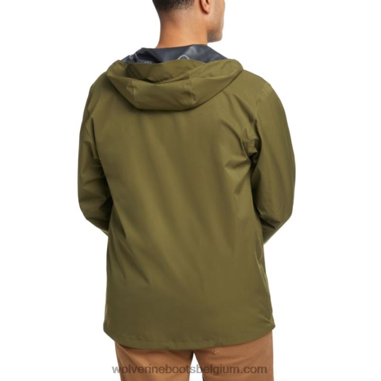 Hommes coquille de pluie torrent 2.5l FLPHX305 Wolverine uniforme