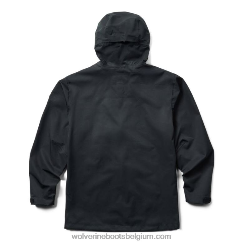 Hommes coquille de pluie torrent 2.5l FLPHX306 Wolverine noir