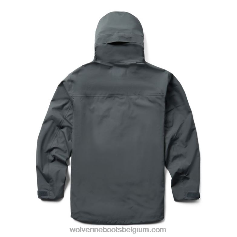 Hommes coquille de pluie torrent 3l FLPHX281 Wolverine granit