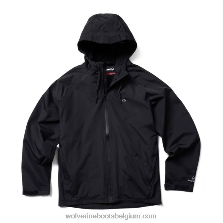 Hommes veste de pluie i-90 FLPHX298 Wolverine noir