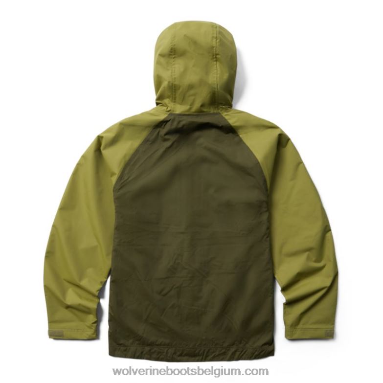 Hommes veste de pluie i-90 FLPHX301 Wolverine mousse verte