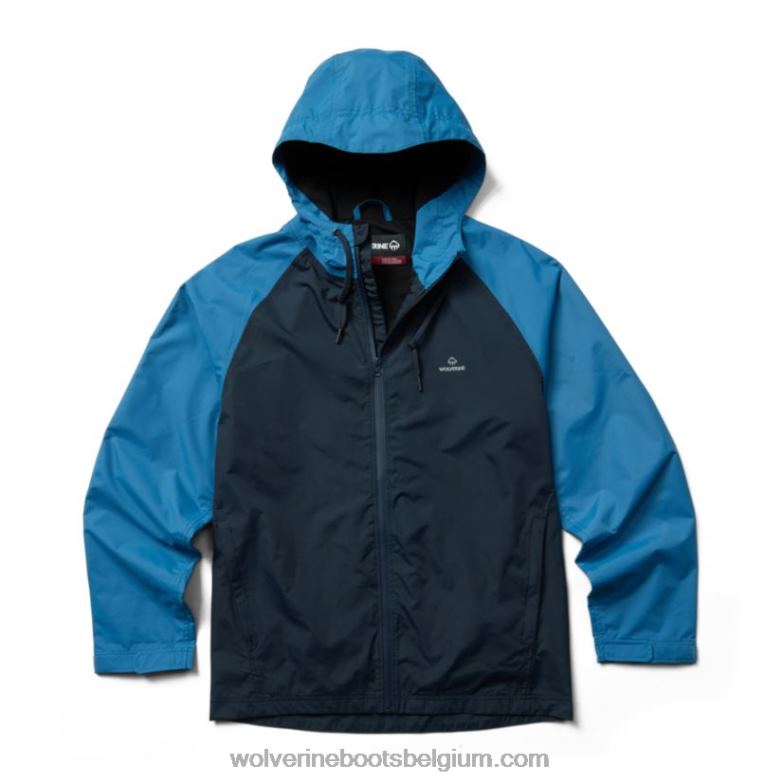 Hommes veste de pluie i-90 FLPHX302 Wolverine surf bleu