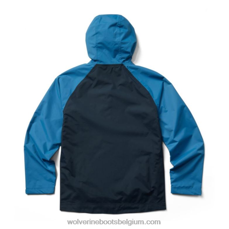 Hommes veste de pluie i-90 FLPHX302 Wolverine surf bleu