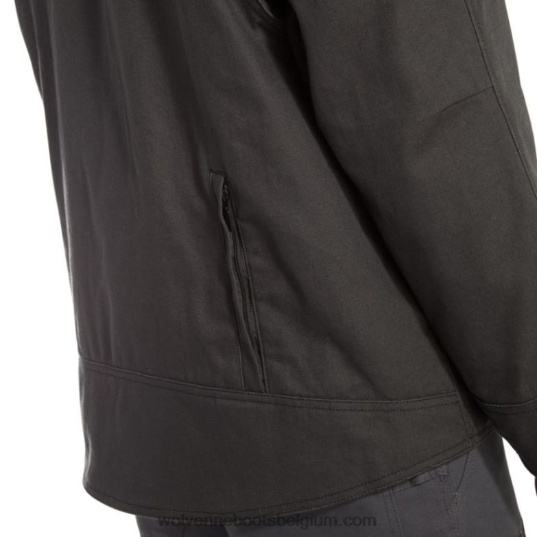 Hommes veste de travail en coton Guardian FLPHX320 Wolverine onyx